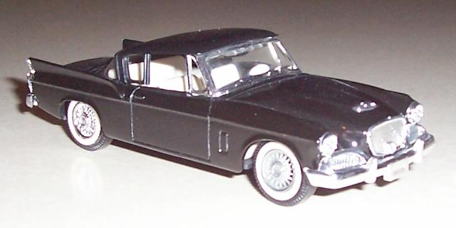 Solido 1957 Studebaker Silver Hawk Coupe in rare all black